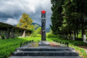 National Prints: World War 2 memorial stands in Abkhazia