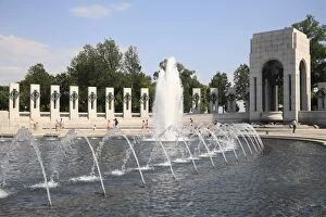 Images Dated 1st July 2009: World War II Memorial, Washington D.C. United States of America, North America