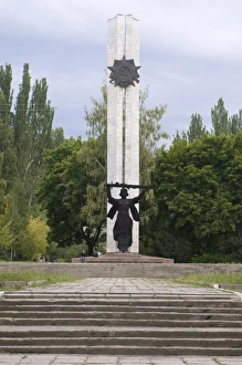 Images Dated 3rd September 2009: World War II near Karakol, Kyrgyzstan, Central Asia, Asia