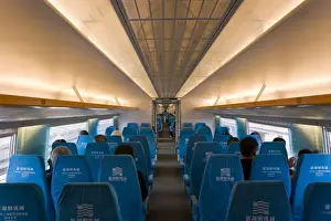 Worlds first commercial Magnetic Levitation Train (Maglev), which runs from Shangai International airport to Pudong, Shanghai