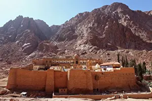 Oldest Prints: The worlds oldest Christian monastery stands under Mount Sinai, St