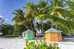 Barbados Prints: Worthing Beach, Worthing, Christ Church, Barbados, West Indies, Caribbean, Central
