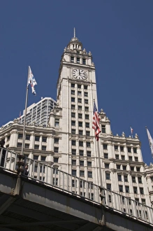 Images Dated 15th April 2008: The Wrigley Building, Chicago, Illinois, United States of America, North America