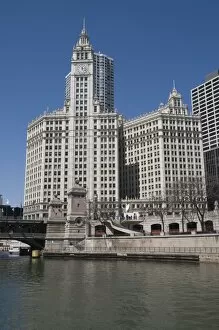 Images Dated 15th April 2008: The Wrigley Building, Chicago, Illinois, United States of America, North America