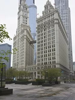 Images Dated 11th May 2008: The Wrigley Building, North Michigan Avenue, The Magnificent Mile, Chicago