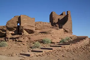 Wukoki Pueblo, inhabited from approximately 1100 AD to 1250 AD, Wupatki National Monument
