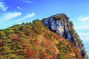 Lushan Prints: Wulao Feng (Five-Old-Man Peak) in Lushan (Mount Lu), UNESCO, Jiujiang City, Jiangxi, China