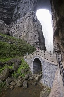 Wulong Natural Rock Bridges, UNESCO World Heritage Site, Chongqing Municipality