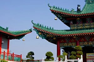 Images Dated 21st November 2007: Wun Chuen Sin Koon temple, New Territories, Hong Kong, China, Asia