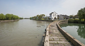 Paving Stone Prints: Wuzhen, Zhejiang province, China, Asia