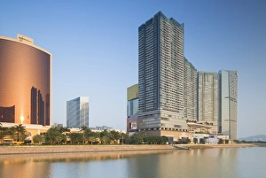 Casino Prints: Wynn Hotel and One Central complex, Macau, China, Asia