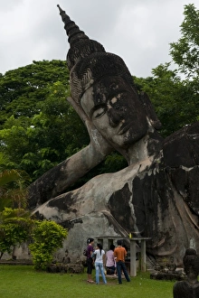Images Dated 12th August 2009: Xiengkuane Buddha Park, Thadeua village, Vientiane, Laos, Indochina, Southeast Asia, Asia