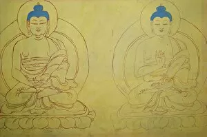 Images Dated 26th November 2007: Y Lakang, Sakyamuni Buddhas, Tibet, China, Asia