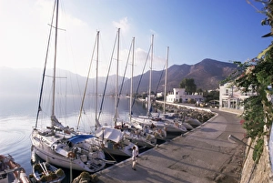 Dodecanese Prints: Yachts, Livadhia