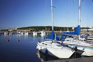Images Dated 22nd August 2009: Yachts In Pirita Harbour, Tallinn, Estonia, Baltic States, Europe
