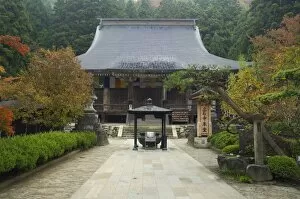 Images Dated 31st October 2007: Yamadera Temple (Risshaku-ji) on Mount Hoju, Northern Honshu (Tohoku), Japan, Asia