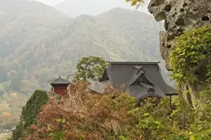 Images Dated 31st October 2007: Yamadera Temple (Risshaku-ji) on Mount Hoju, Northern Honshu (Tohoku), Japan, Asia