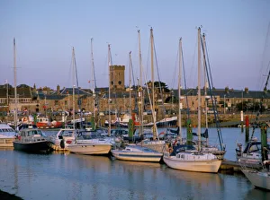 Recreational Boat Prints: Yarmouth, Isle of Wight, England, United Kingdom, Europe
