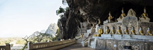 Hpa An Prints: Yathe Byan Cave, Hpa-an, Kayin State, Myanmar (Burma), Asia