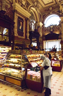Yeliseevs Food Hall, Tverskay Ulitsa, Tverskaya, Moscow, Russia, Europe