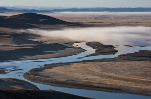 Images Dated 29th October 2009: The Yellow River (Huang He) at 5464 kilometers, the second longest river in China