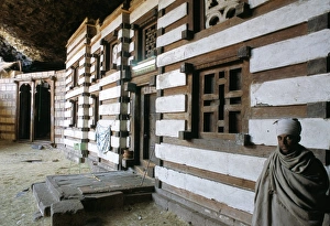 Ethiopian Prints: Yemrehanna Krestos (Yemrehanna Kristos) monastery, northeast Lalibela, Tigre Region