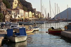 Yialos, Symi, Dodecanese, Greek Islands, Greece, Europe