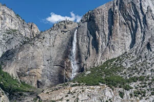 Purity Collection: Yosemite Falls, highest waterfall, Yosemite National Park, UNESCO World Heritage Site, California