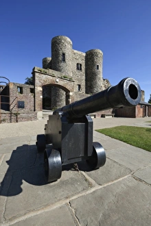 Weapon Prints: Ypres Tower, Rye, East Sussex, England, United Kingdom, Europe