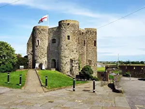 Royal Prints: Ypres Tower stands in Rye offering a view of local history and architecture in East Sussex
