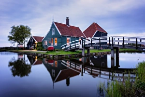 Zaandam Prints: Zaanse Schans, Zaandam, Netherlands, Europe