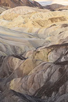 Smooth Prints: Zabriskie Point in Death Valley National Park, California, United States of America