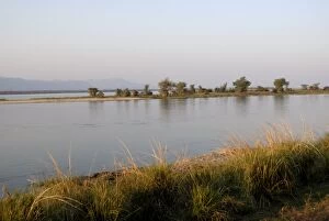 Images Dated 22nd August 2010: Zambezi River in the early morning, Manapools National Park, UNESCO World Heritage Site