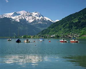 Austria Prints: Zell am See, Hohe Tauren Region, Austria, Europe