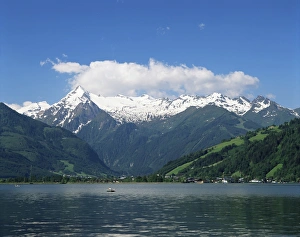 Salzburger Land Prints: Zeller See, Salzburgerland, Austria, Europe