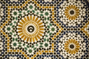 Marrakesh Prints: Detail of Zellij tilework