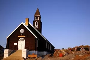 Images Dated 11th August 2008: Zion Church, Ilulissat, Greenland, Polar Regions