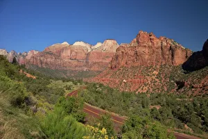 Sand Stone Prints: Zion-Mount Carmel Highway, Zion National Park