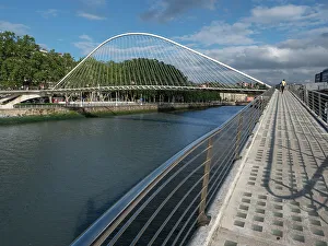 Public Space Prints: Zubizuri Footbridge, designed by Santiago Calatrava