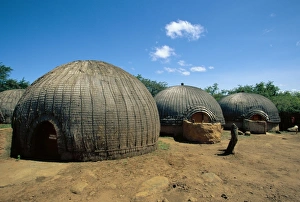 Zulu Prints: A Zulu Dwelling