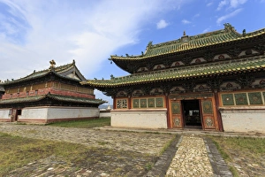 Erdene Zuu Khiid Prints: Zuun Zuu temple, Erdene Zuu Khiid
