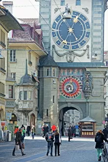 Switzerland Gallery: Zytglogge astronomical clock, Bern, Switzerland, Europe